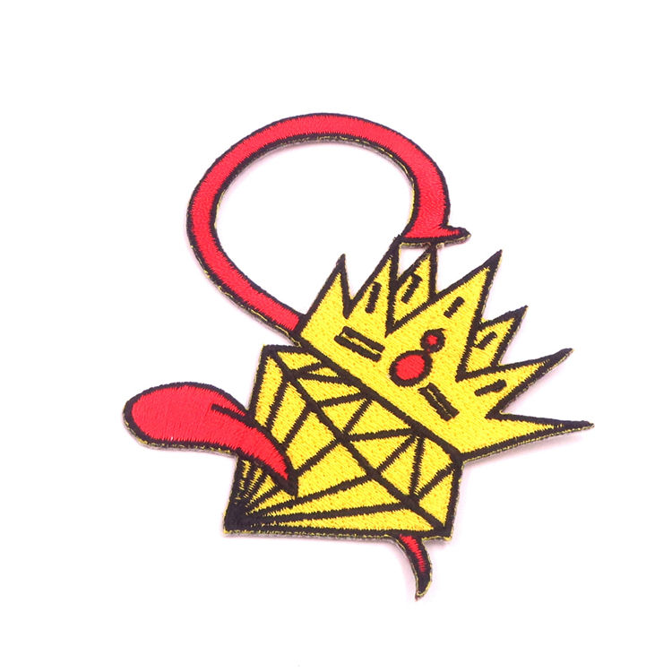 Fer personnalisé de logo de fleur de serpent de marque privée faite sur commande sur des corrections de grands garçons pour l'habillement