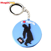 Concevez en fonction du client la marque 2d 3d Key Chain Ring Holder Porte-clés en PVC souple en caoutchouc