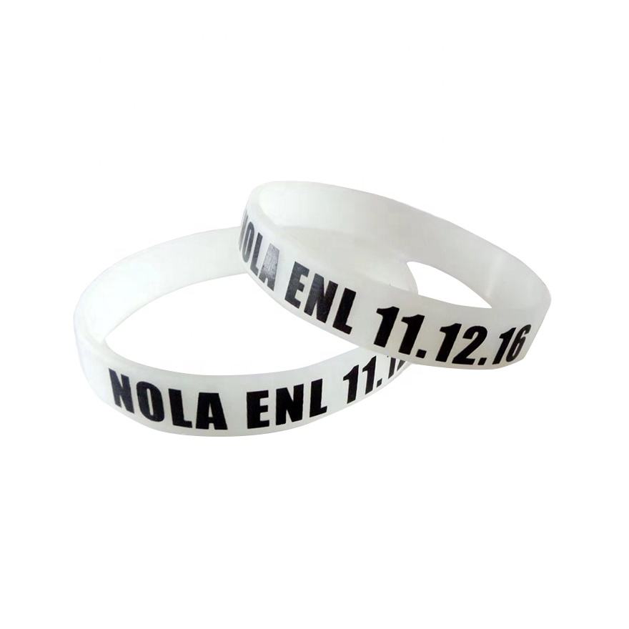 2023 Bracelet de bracelet de Noël avec logo de modèle de texte personnalisé gratuit
