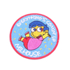Patch de broderie de tissu personnalisé OEM en gros pour T-shirt Girly