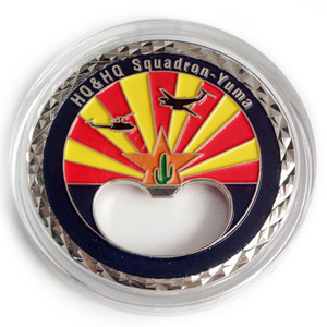 Logo personnalisé de pièce de monnaie de défi d'ouvre-bouteille de pièces de monnaie en laiton bon marché faites sur commande