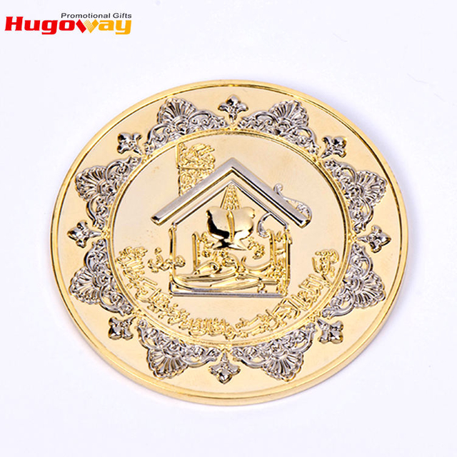 Aucune pièce de tungstène de pièces de monnaie romaines d'ange d'or de conception libre minimum