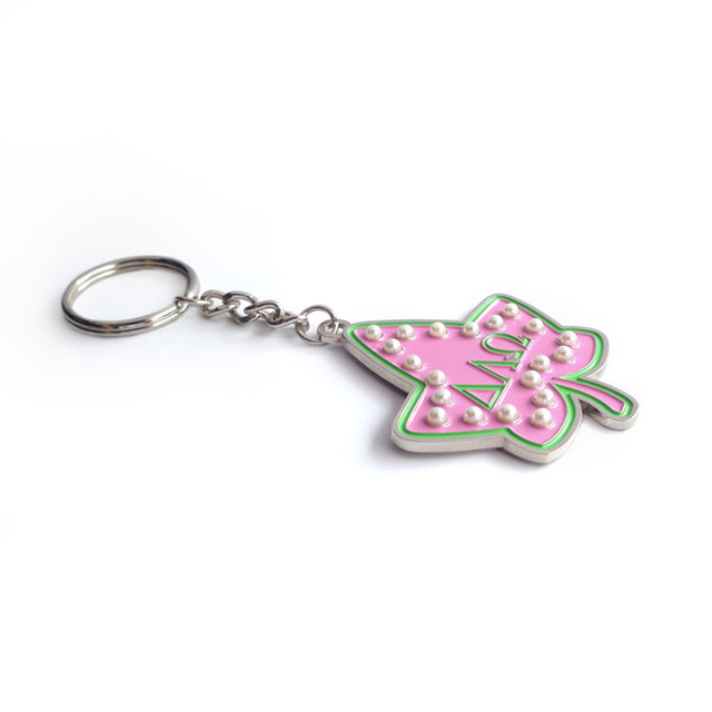 Porte-clés de mode personnalisé Porte-clés noir