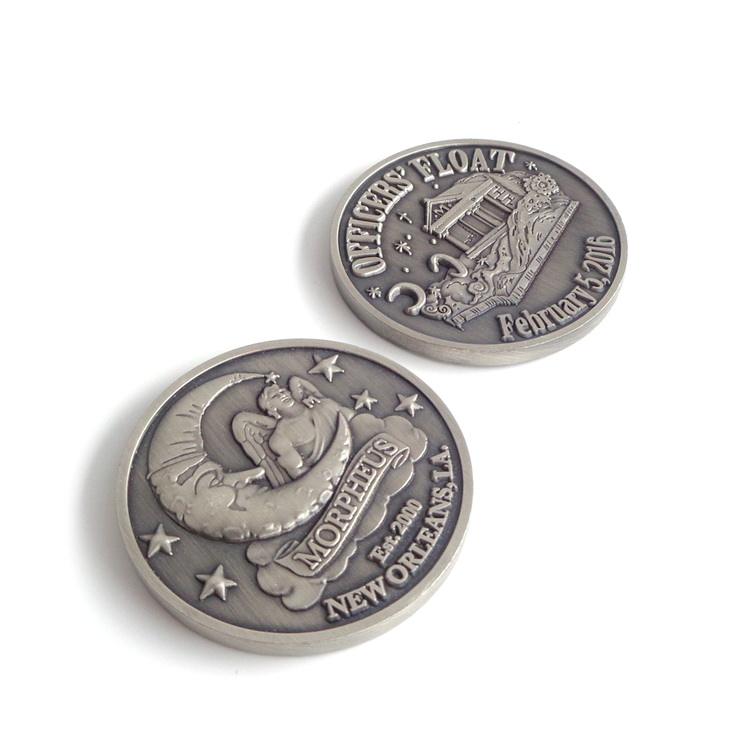 Pièce chanceuse Penny de collecteur de pièces de monnaie personnalisé en gros avec emballage de pièces de monnaie