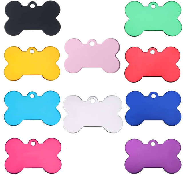 Fabricant professionnel de prix d'usine collier en acier inoxydable personnalisé étiquettes de nom de chien de compagnie