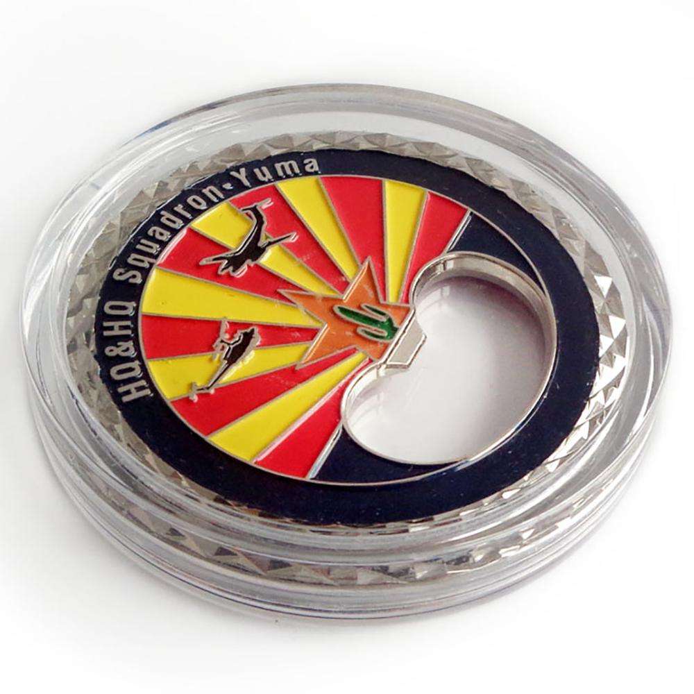 Logo personnalisé de pièce de monnaie de défi d'ouvre-bouteille de pièces de monnaie en laiton bon marché faites sur commande