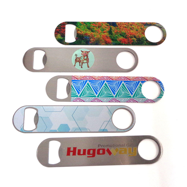 Ouvre-bouteille personnalisé personnalisé à haut coût-efficace ouvre-bouteille en alliage de bière de barre vierge