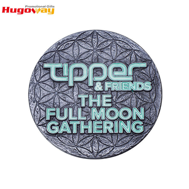 Gravure personnalisée métal bronze pièce cadeau vieilles pièces de monnaie en cuivre à vendre