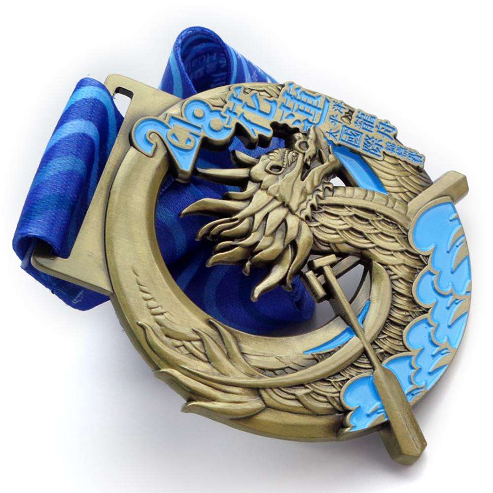 Médaille personnalisée 3d Metal Gold Silver Copper Sports Award