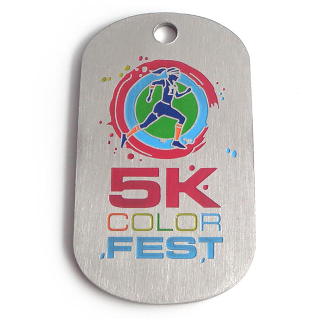 Étiquettes de collier pour animaux de compagnie vierges en os personnalisées gravure collier pour hommes pendentif en aluminium laiton acier inoxydable Logo en métal étiquette de chien personnalisée