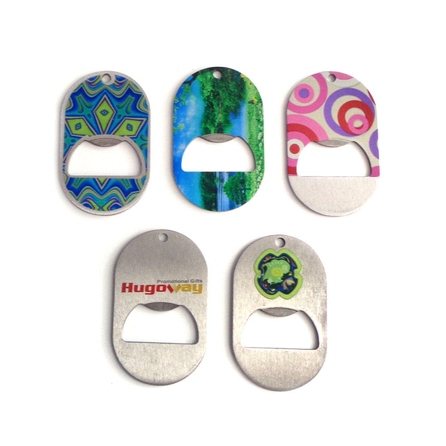 Logo personnalisé double face d'ouvre-bouteille en alliage de bière de belle barre de meilleure vente personnalisé