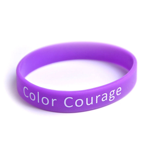 Impression remplie de couleur faite sur commande de bracelet de silicone de bracelet en caoutchouc de silicone de cadeaux promotionnels 2023