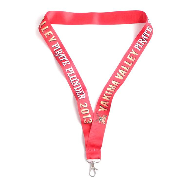 Zhongshan Promotional Custom Printed Neck Polyester Lanyard avec Logo Free Design