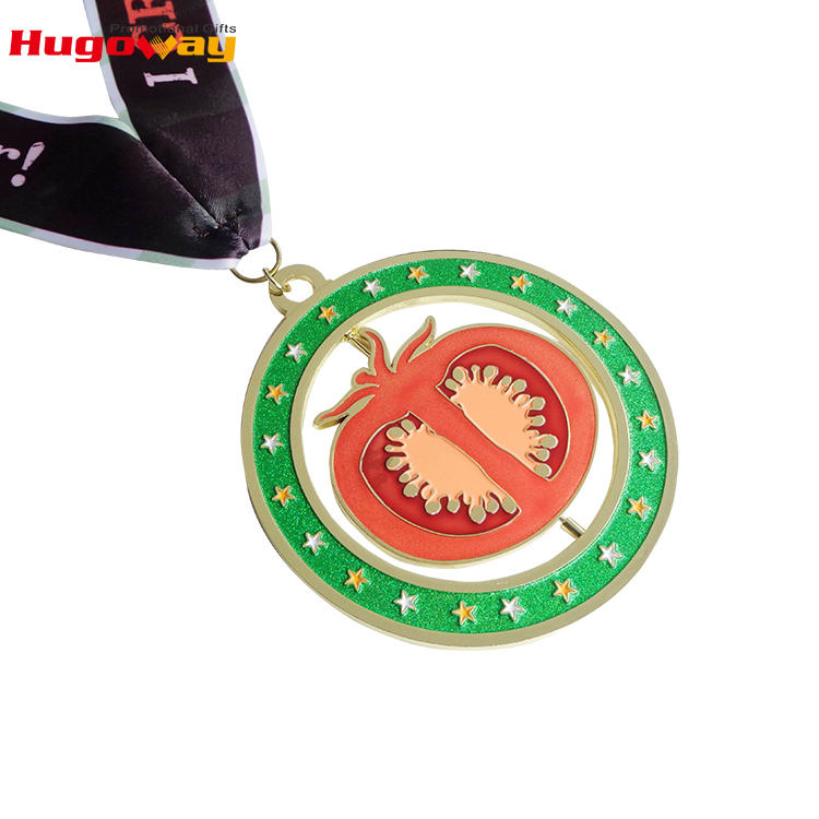 Moule de bain en or personnalisé ruban moiré médaille combinée or échantillon de football médaille commerciale Zhongshan Xiaolan