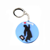 Concevez en fonction du client la marque 2d 3d Key Chain Ring Holder Porte-clés en PVC souple en caoutchouc