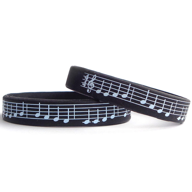 Sangles de poignet de soutien de bracelet en silicone en caoutchouc de forme personnalisée