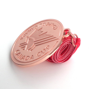 Médaille bon marché faite sur commande de volley-ball de tennis de table de sport de souvenirs avec la barre de ruban