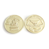 Pièces de monnaie de vente chaude de vente en gros d'usine Pièce d'or personnalisée de haute qualité