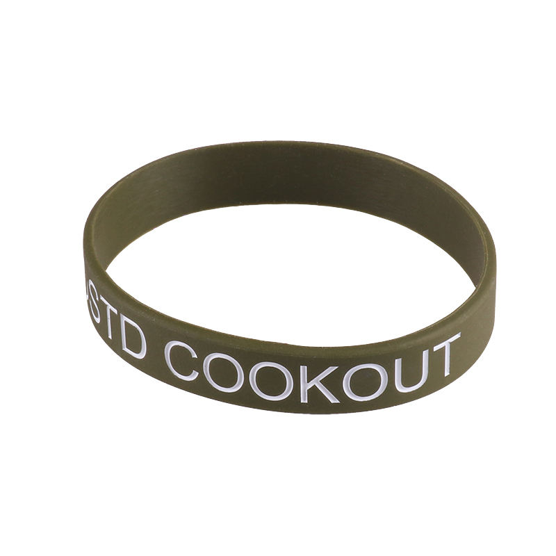 Personnalisez vos propres bracelets en caoutchouc avec un message ou un logo Bracelet en silicone