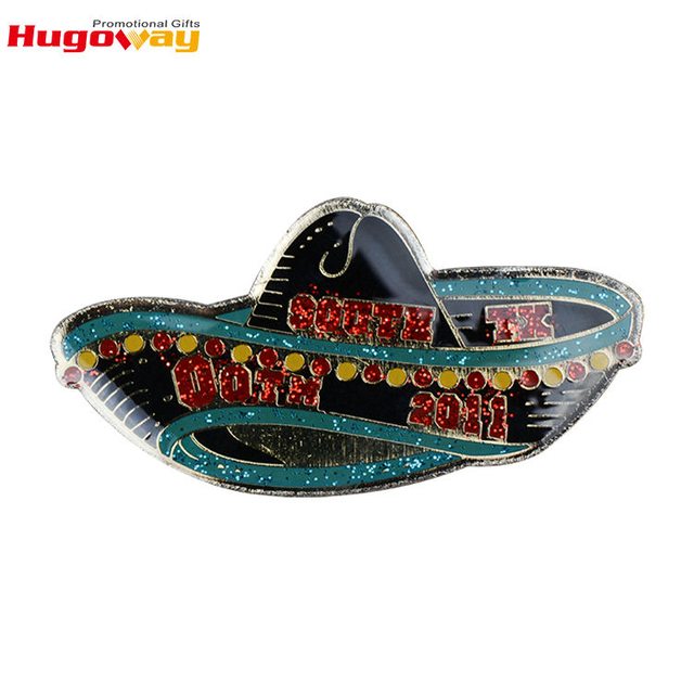 Commerce de gros Custom Science Weed Gothic Pins Épinglette en émail dur et doux